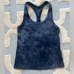 lulu racer back tank size 6